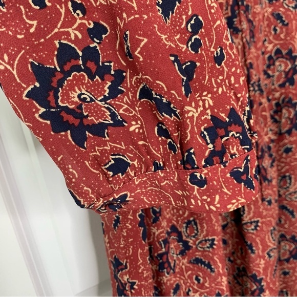 MADEWELL 100% Silk Floral Short Dress - Picture 6 of 8